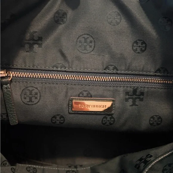 EUC Tory Burch Green Leather Shoulder Bag - Picture 9 of 13